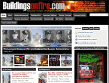 Tablet Screenshot of buildingsonfire.com